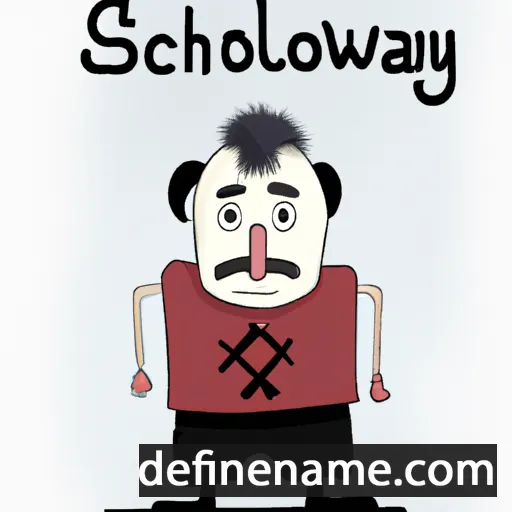 Sławociech cartoon