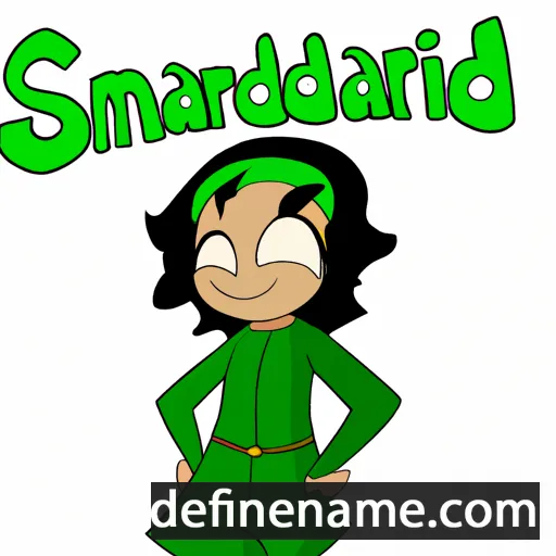 Smaragdi cartoon