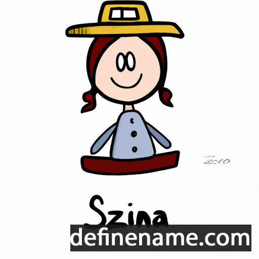 Sniažana cartoon