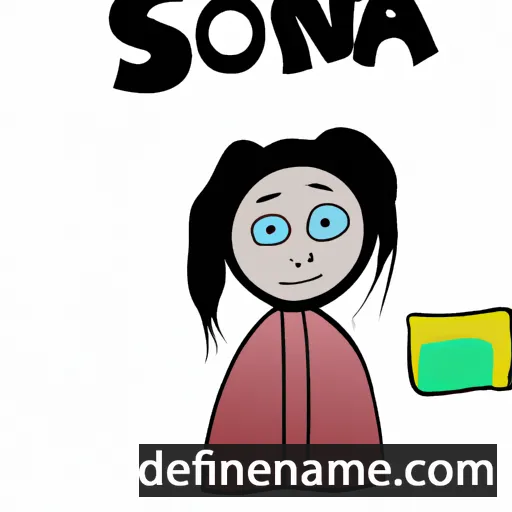 Sönä cartoon