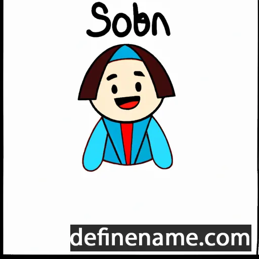 Soben cartoon