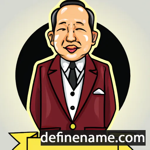 Soeharto cartoon