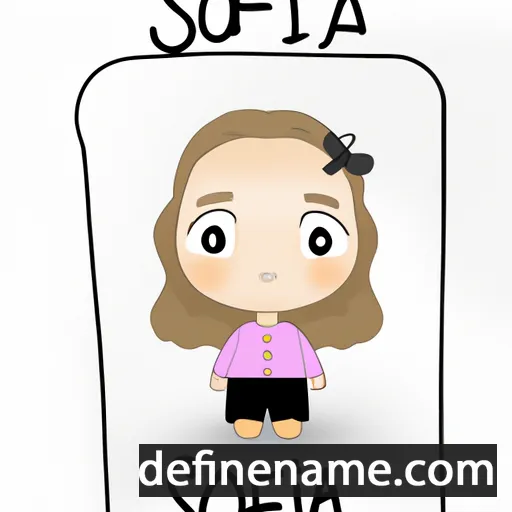 Sofiia cartoon