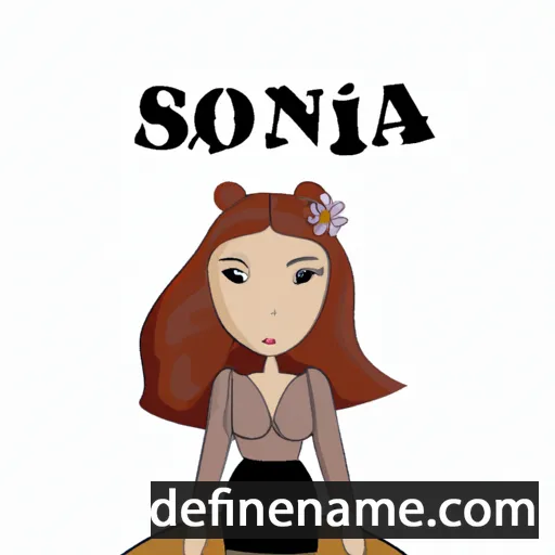 Sofina cartoon