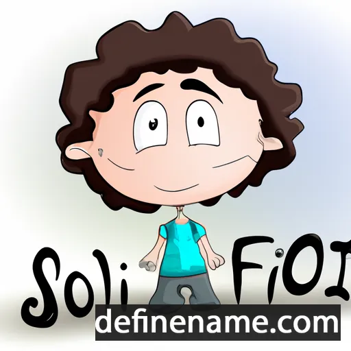 cartoon of the name Sofio