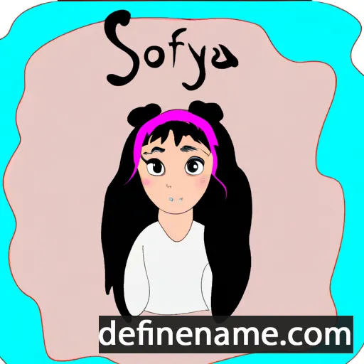 Sofiýa cartoon