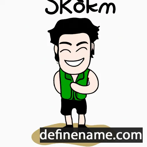 Sokhem cartoon