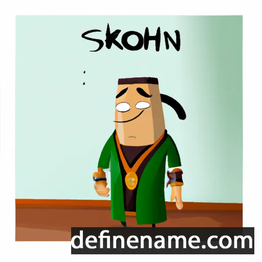 Sokhron cartoon