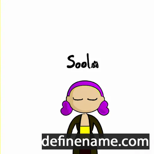 Solidea cartoon