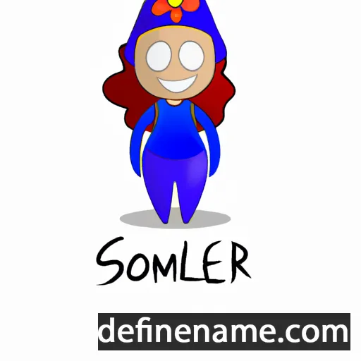 Solimar cartoon