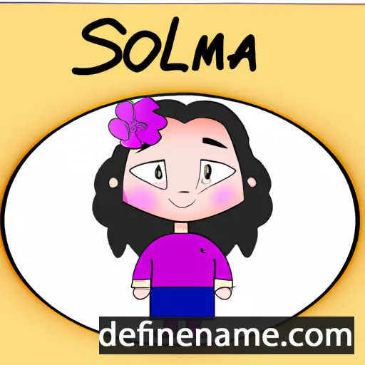 Soloma cartoon