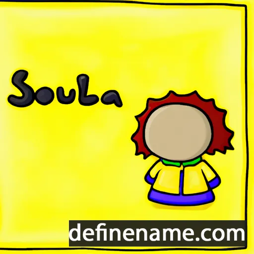 Soluna cartoon