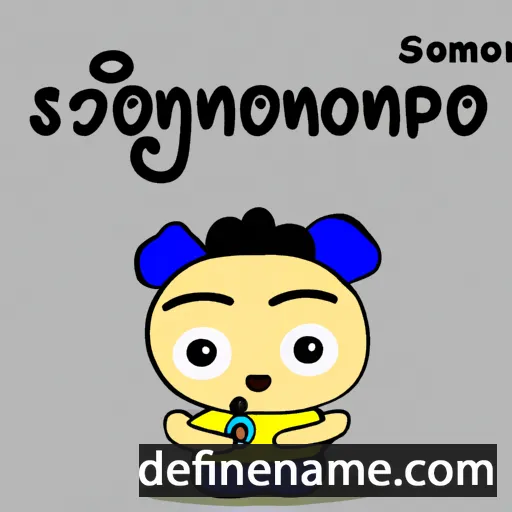 Somprasong cartoon