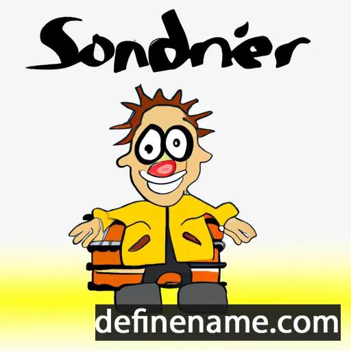 Sonnfried cartoon