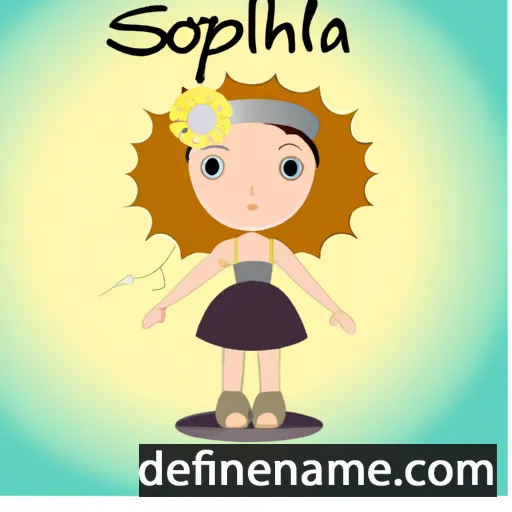 Sophilia cartoon