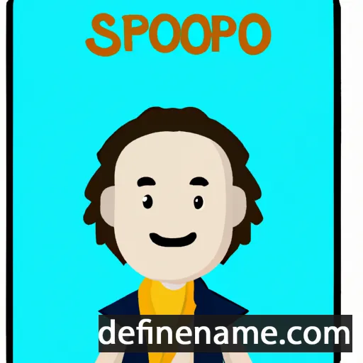 cartoon of the name Sophio