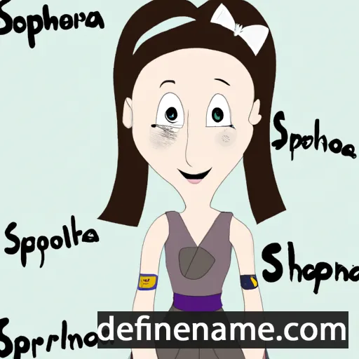 Sophrona cartoon