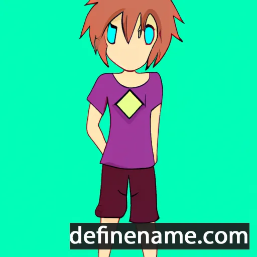 cartoon of the name Sora