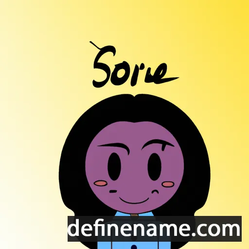 Sôrúne cartoon