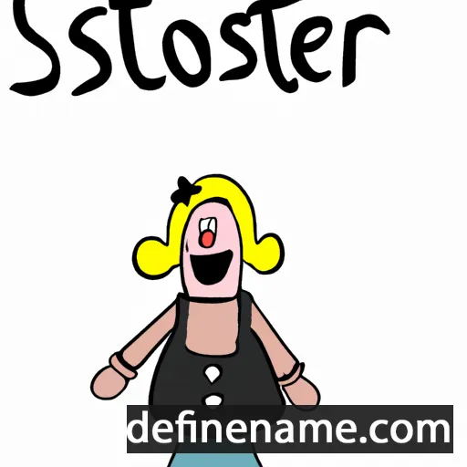 Søster cartoon