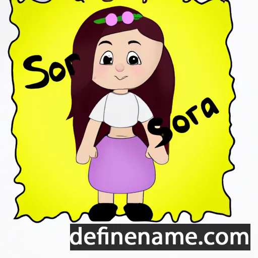 Sorîna cartoon