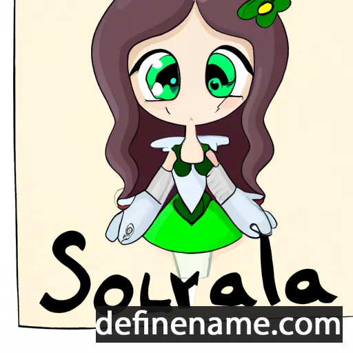 Sorrelia cartoon