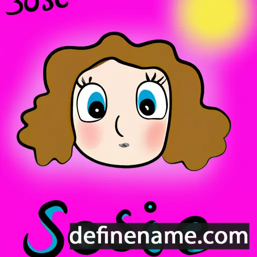 Sosie cartoon