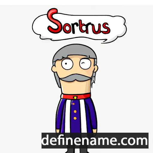 Soterius cartoon