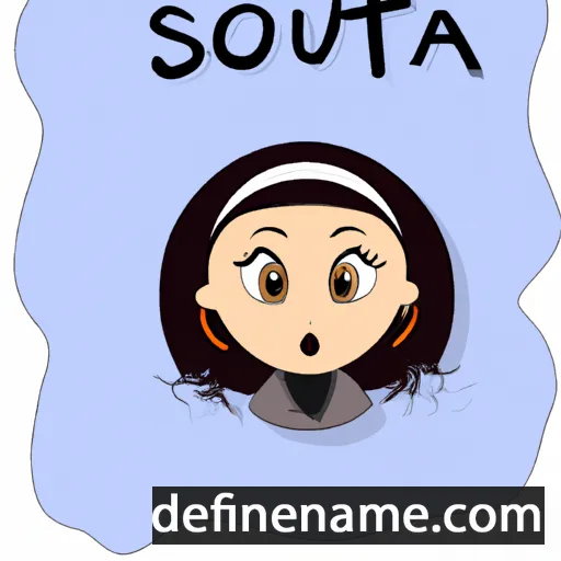 Soufia cartoon