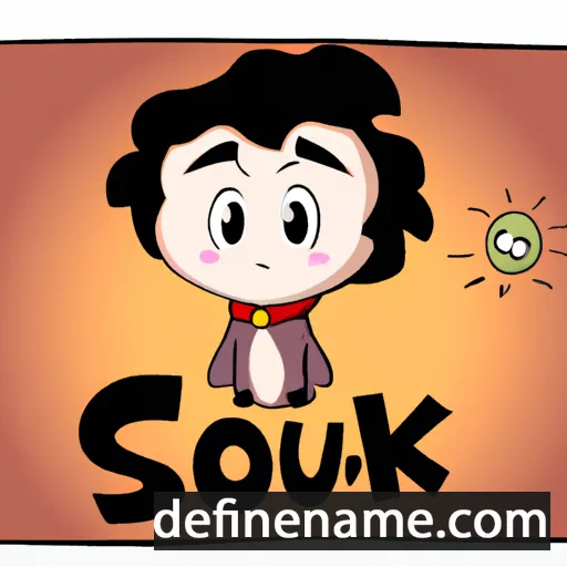 Souky cartoon