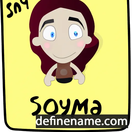 Soumaya cartoon