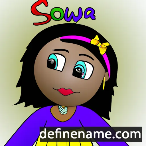 Sowena cartoon