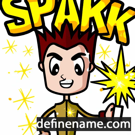 Spark cartoon