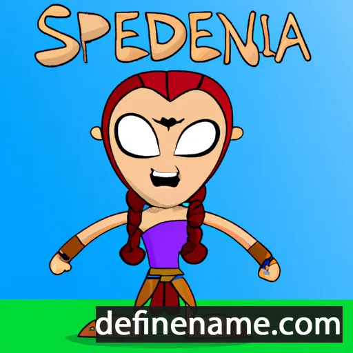 Speaidna cartoon