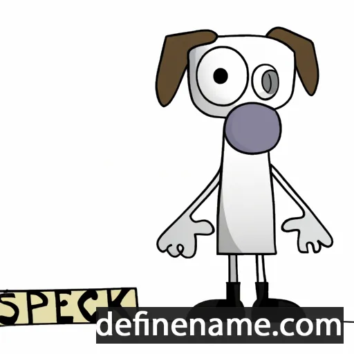 Speck cartoon