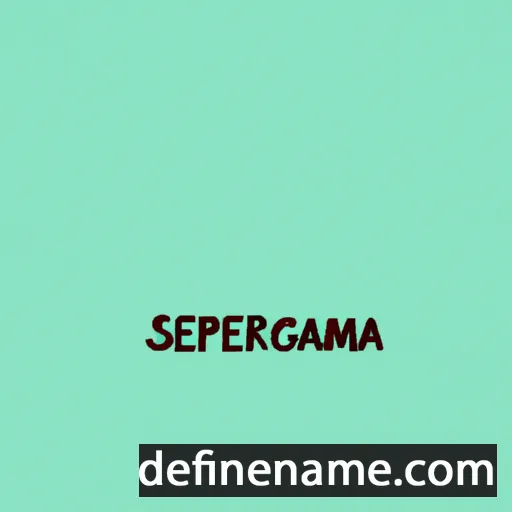 Sperancia cartoon