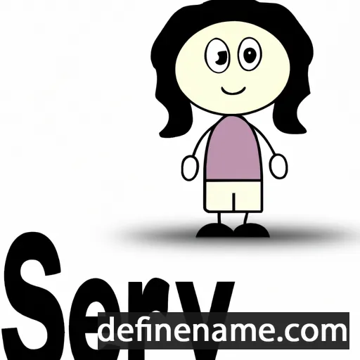 Srey cartoon