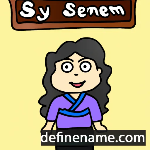 Sreymom cartoon