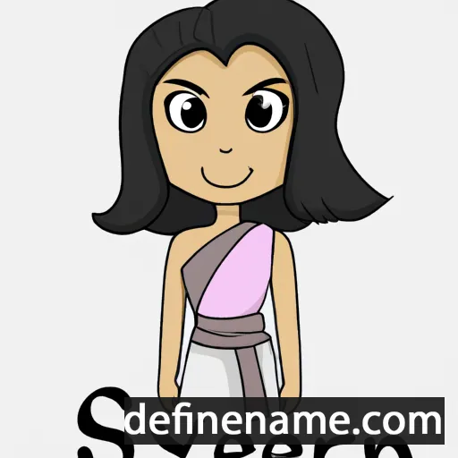 Sreyna cartoon