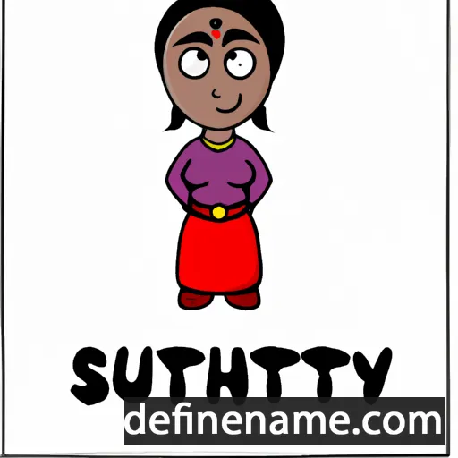 Sruthy cartoon