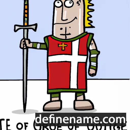 St George cartoon