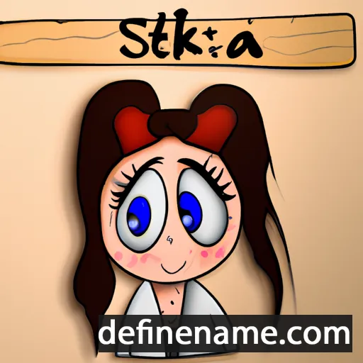 Stázka cartoon