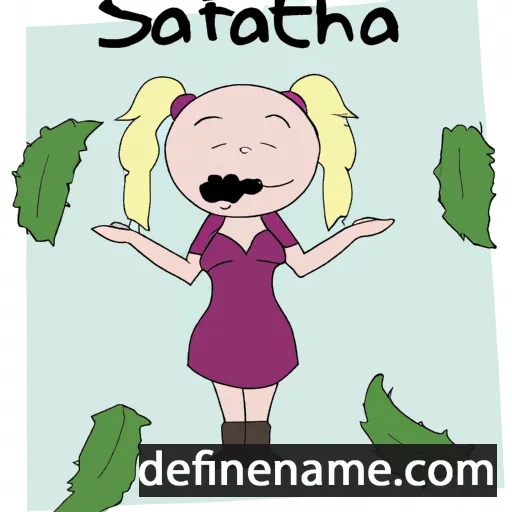 Stachys cartoon