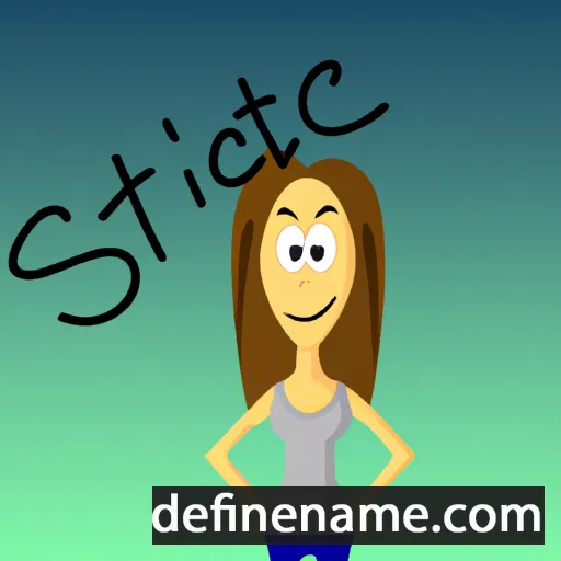 Stacii cartoon