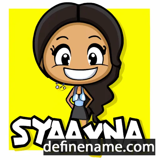 Stacyanna cartoon