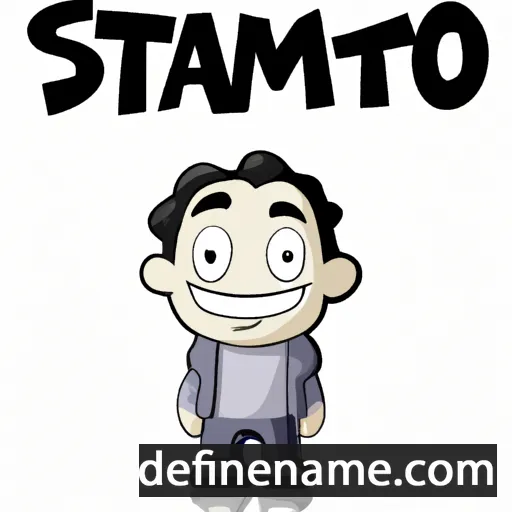 Stamitos cartoon