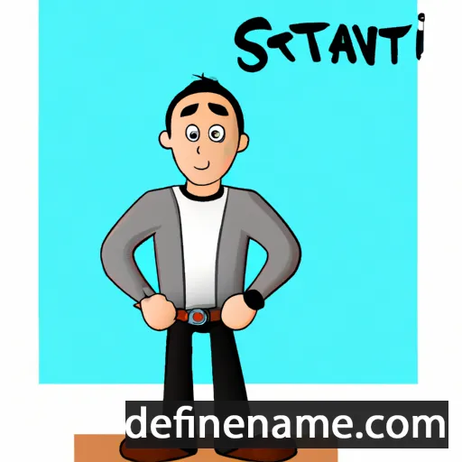 Stanij cartoon