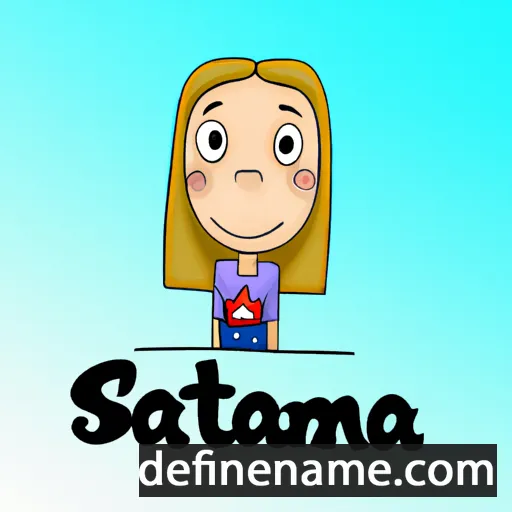 Stanna cartoon