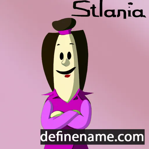 Stanojla cartoon