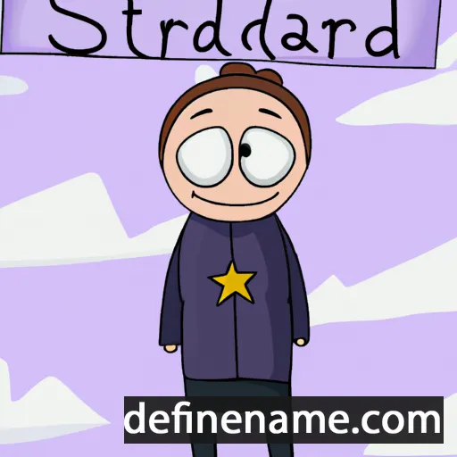 Starkaður cartoon